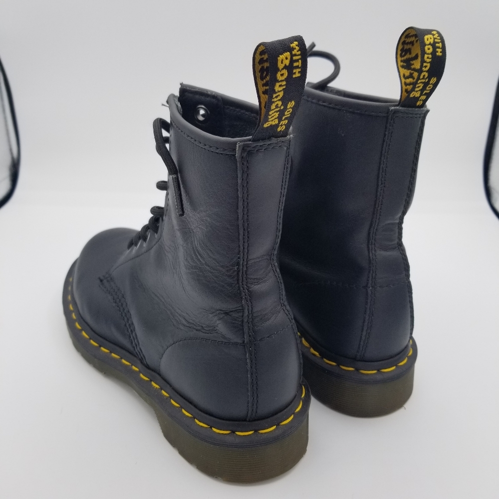 Dr. Martens AirWair Black Combat Boots - Picture 6 of 10